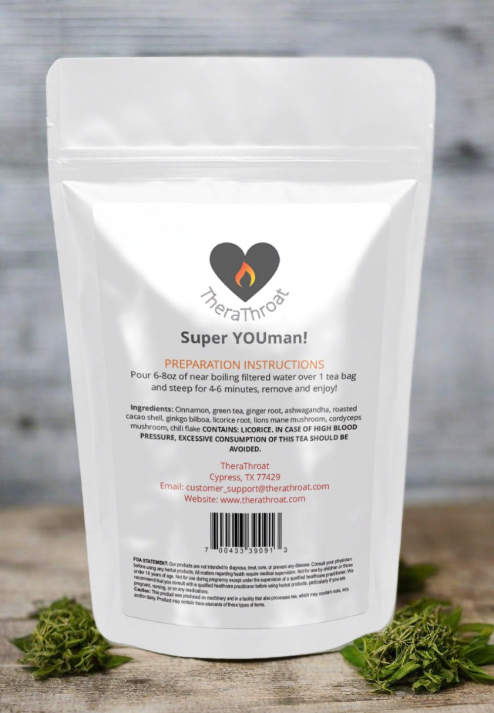 Feeling scattered and forgetful? Can't seem to focus on that mountain of work (or homework)?  Ditch the coffee jitters and artificial energy crashes! Super Youman! tea from Therathroat is a game-changer for anyone seeking a natural approach to focus and mental clarity.